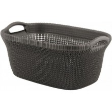 CURVER KNIT 40L Koš na čisté prádlo 60 x 27 x 39 cm, hnědý 03677-X59