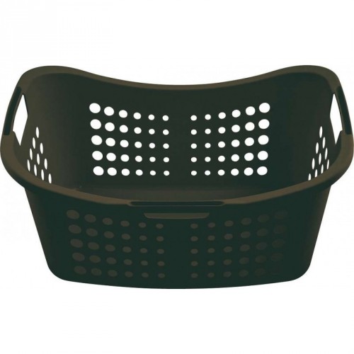 CURVER Koš na prádlo VICTORIA, 24,4 x 59 x 38,5 cm, 50 l, tmavě hnědá, 00048-210