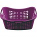 CURVER Koš na prádlo VICTORIA, 24,4 x 59 x 38,5 cm, 50 l, fialová, 00048-939