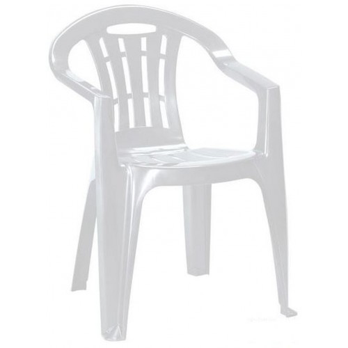 CURVER MALLORCA Zahradní židle, 56 x 58 x 79 cm, světle šedá 17180335