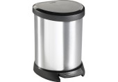 CURVER DECO BIN 5L Odpadkový koš 24,6 x 27,7 x 21 cm stříbrný 02160-599