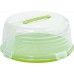 CURVER CAKE BOX ROUND s poklopem 34,7 x 15,2 cm zelený 00416-062