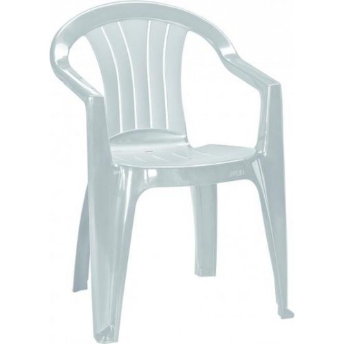 CURVER SICILIA Zahradní židle, 56 x 58 x 79 cm, světle šedá 17180048