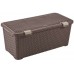 VÝPRODEJ CURVER RATTAN STYLE úložný box, 79 x 40 x 33 cm, 72 l, hnědý, 72 l 00712-210, BEZ VÍKA