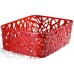 CURVER úložný box Eco Life Neo A4, 37,7 x 29,0 x 12,7 cm, červený, 04161-804