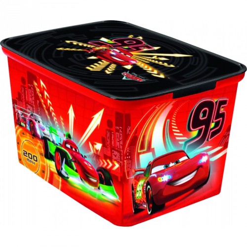 CURVER Dětský úložný box CARS, 39,5 x 24 x 29,5 cm, 04730-C35 CURVER Dětský úložný box CARS, 39,5 x 24 x 29,5 cm, 04730-C35