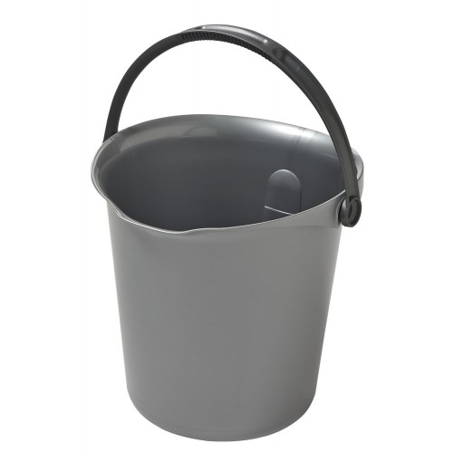CURVER kbelík 9 l stříbrná 02338-212