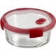 CURVER SMART COOK 0,6L dóza 16 x 7 cm transparentní/červená 00117-472