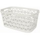 CURVER OCEANA 45L Koš na čisté prádlo 57,1 x 37,1 x 27,1 cm, béžová 00521-885