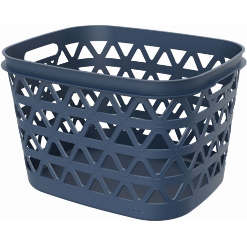 CURVER OCEANA 30L Koš na čisté prádlo 42,6 x 34,6 x 27,1 cm, modrá 00552-Z99 CURVER OCEANA 30L Koš na čisté prádlo 42,6 x 34,6 x 27,1 cm, modrá 00552-Z99