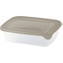 CURVER FRESH & GO 0,5L Dóza 16,7 x 12,7 x 4,6 cm, béžová/transparentní 00553-W07