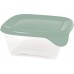 CURVER FRESH & GO 0,25L Dóza 10,5 x 10,5 x 4,4 cm, zelená/transparentní 00557-A87