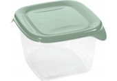 CURVER FRESH & GO 0,45L Dóza 10,5 x 10,5 x 7 cm, zelená/transparentní 00558-A87