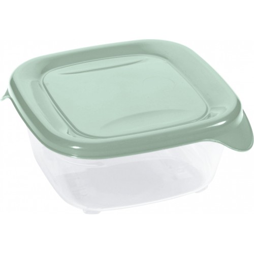 CURVER FRESH & GO 0,8L Dóza 15,5 x 15,5 x 5,5 cm, zelená/transparentní 00559-A87 CURVER FRESH & GO 0,8L Dóza 15,5 x 15,5 x 5,5 cm, zelená/transparentní 00559-A87