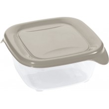CURVER FRESH & GO 0,8L Dóza 15,5 x 15,5 x 5,5 cm, béžová/transparentní 00559-W07