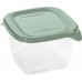 CURVER FRESH & GO 1,2L Dóza 15,5 x 15,5 x 8,3 cm, zelená/transparentní 00560-A87