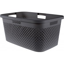 CURVER PURE 47L Koš na čisté prádlo 60 x 40 x 28 cm, šedá 01917-G43