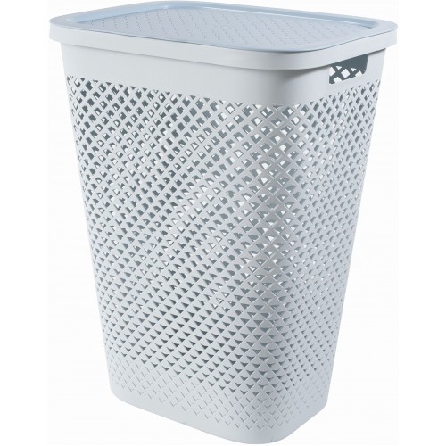 CURVER PURE 55L Koš na špinavé prádlo 43 x 35 x 58 cm, modrá 01918-126