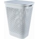 CURVER PURE 55L Koš na špinavé prádlo 43 x 35 x 58 cm, modrá 01918-126