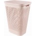 CURVER PURE 55L Koš na špinavé prádlo 43 x 35 x 58 cm, růžová 01918-Q70