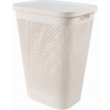 CURVER PURE 55L Koš na špinavé prádlo 43 x 35 x 58 cm, béžová 01918-X64