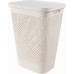 CURVER PURE 55L Koš na špinavé prádlo 43 x 35 x 58 cm, béžová 01918-X64