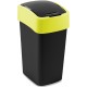 CURVER FLIP BIN 25L Odpadkový koš 47 x 26 x 34 cm černá/žlutá 02171-E64