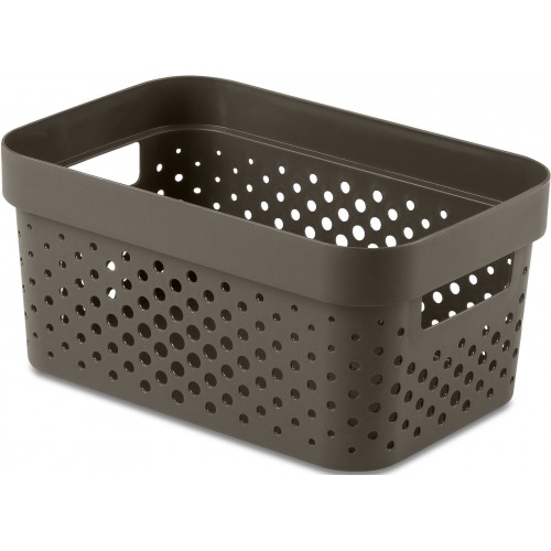 CURVER INFINITY 4,5L Úložný box 26 x 18 x 12 cm, recyklovaný plast, hnědý 04747-C74