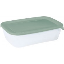 CURVER FRESH & GO 0,5L+1L+2L Set dóz zelená/transparentní 08026-A87