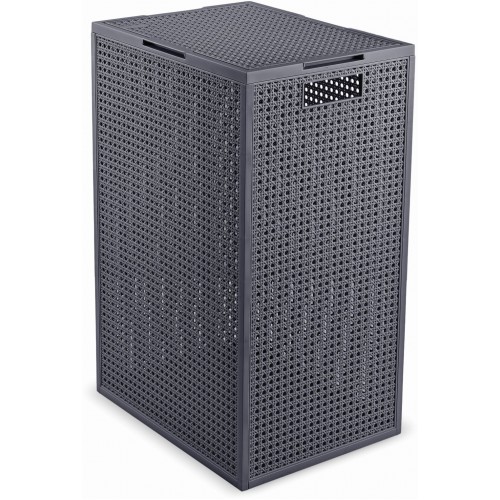 CURVER KAYA 60L Koš na špinavé prádlo 38 x 29 x 58,5 cm, modrošedá 17213761 CURVER KAYA 60L Koš na špinavé prádlo 38 x 29 x 58,5 cm, modrošedá 17213761