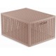 CURVER KAYA M 20L Úložný box, 37,6 x 30 x 20,7 cm, pudrová 17213763