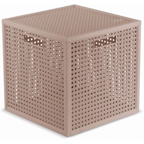 CURVER KAYA 19L Úložný box kostka, 28 x 28 x 28 cm, pudrová 17213764 CURVER KAYA 19L Úložný box kostka, 28 x 28 x 28 cm, pudrová 17213764