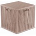 CURVER KAYA 19L Úložný box kostka, 28 x 28 x 28 cm, pudrová 17213764