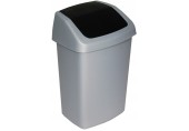 CURVER SWING BIN 10L Odpadkový koš 24,6 x 19,8 x 37,3 cm šedý 03984-373