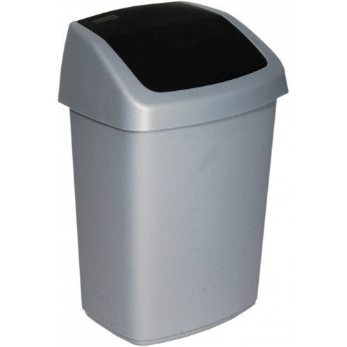 CURVER SWING BIN 25L Odpadkový koš 34,6 x 27,8 x 51,1 cm šedý 03986-373