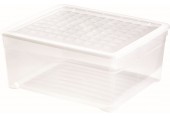 CURVER TEXTILE 18,5L Úložný box 39,6 x 34,3 x 17,3 cm transparentní 03002-001