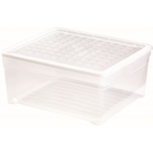 CURVER TEXTILE 18,5L Úložný box 39,6 x 34,3 x 17,3 cm transparentní 03002-001