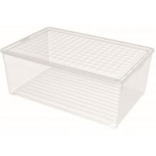 CURVER TEXTILE 45L Úložný box 59,6 x 39,4 x 23 cm transparentní 03008-001