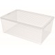 CURVER TEXTILE 45L Úložný box 59,6 x 39,4 x 23 cm transparentní 03008-001