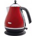 DeLonghi ICONA Varná konvice KBO 2001 R, červená 40029635