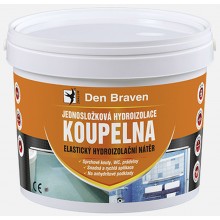 DEN BRAVEN Jednosložková hydroizolace KOUPELNA kbelík 13 kg medově hnědá CH0291