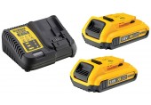 DeWALT DCB115D2 Sada XR nabíječka DCB115 + 18V 2x2,0Ah
