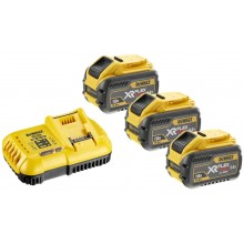 DeWALT DCB118X3 Sada XR FlexVolt 54V nabíječka DCB118 + 18V 3x9,0Ah