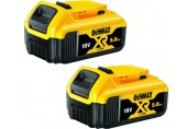 DeWALT DCB184P2 Akumulátor (18V/2x5,0Ah) XR Li-Ion 2x akumulátor DCB184