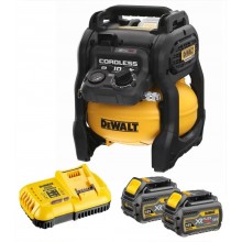 VÝPRODEJ DeWALT DCC1054T2 Aku Kompresor 10l, XR FlexVolt 54V, Tstak,(2x6,0Ah) POŠKOZENÝ OBAL!!