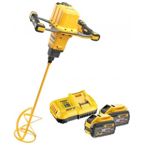 DeWALT DCD240X2 Aku míchadlo 160mm, M14, XR FlexVolt 54V, (2x9,0Ah) DeWALT DCD240X2 Aku míchadlo 160mm, M14, XR FlexVolt 54V, (2x9,0Ah)