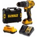 DeWALT DCD706D2 Aku bezuhlíková příklepová vrtačka XR (57Nm/12V/2x2,0Ah) kufr Tstak