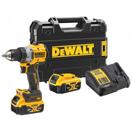 DeWALT DCD800P2T Aku vrtačka XR 18V (90Nm, 2x5,0Ah) kufr Tstak