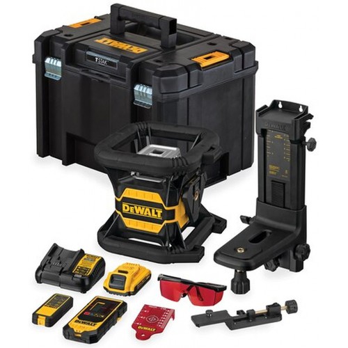 DeWALT DCE080D1RS Samonivelační rotační laser červený , 18V