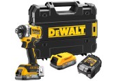 DeWALT DCF860E2T Aku kompaktní rázový šroubovák XR (18V/282Nm/2x1,7Ah) kufr Tstak